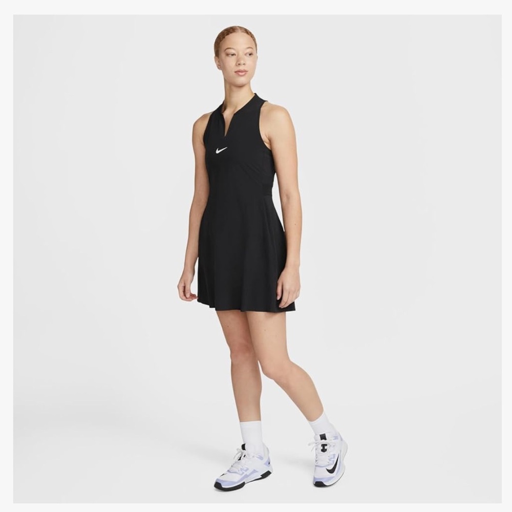 Nike NWT Women's Black Advantage Tennis‎ Dress